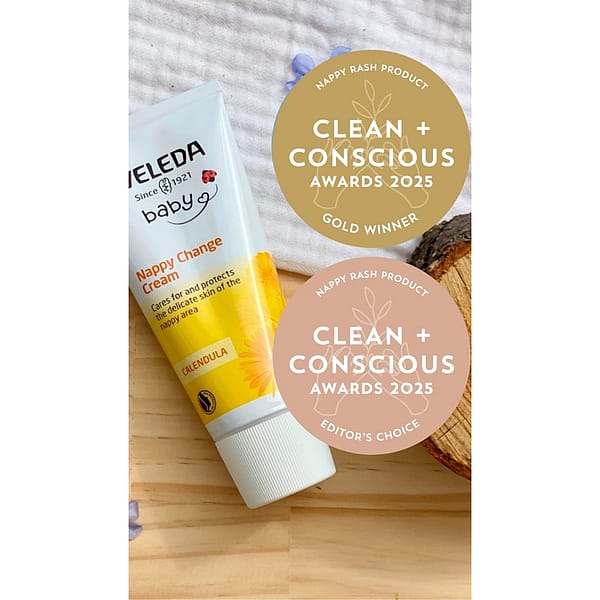 Calendula Nappy Change Cream Clean and Concious award winner 2025