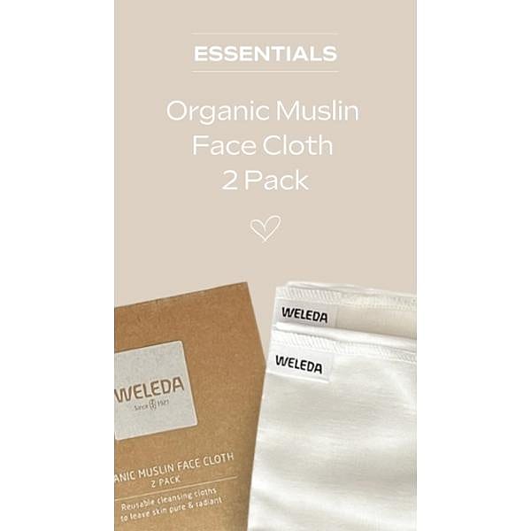 Organic Muslin Face Cloth