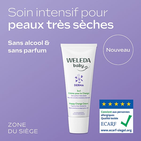 Crème pour le Change DERMA 3en1