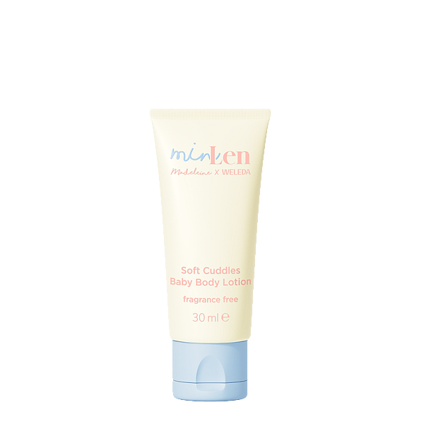 minLen Soft Cuddles Baby Body Lotion by Madeleine x Weleda Mini 30ml
