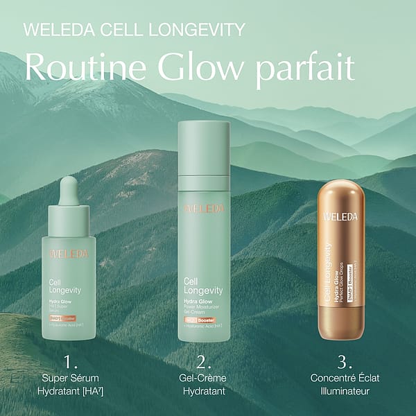 Cell Longevity Hydra Glow Concentré Éclat Illuminateur