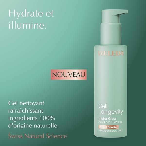 Cell Longevity Hydra Glow Gelée Nettoyante Visage