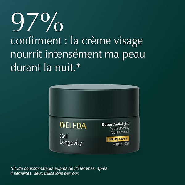 Cell Longevity Super Anti-Aging Crème Nuit Booster de Jeunesse
