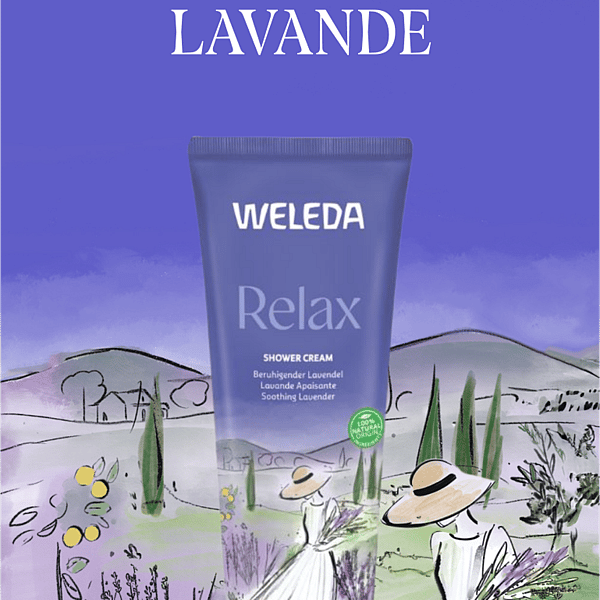 Relax Crème de Douche Lavande apaisante