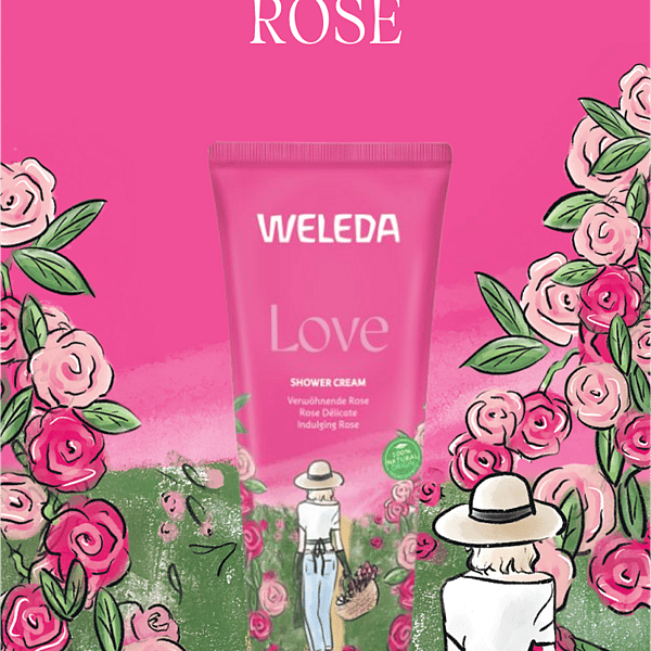 Love Crème de Douche Rose délicate