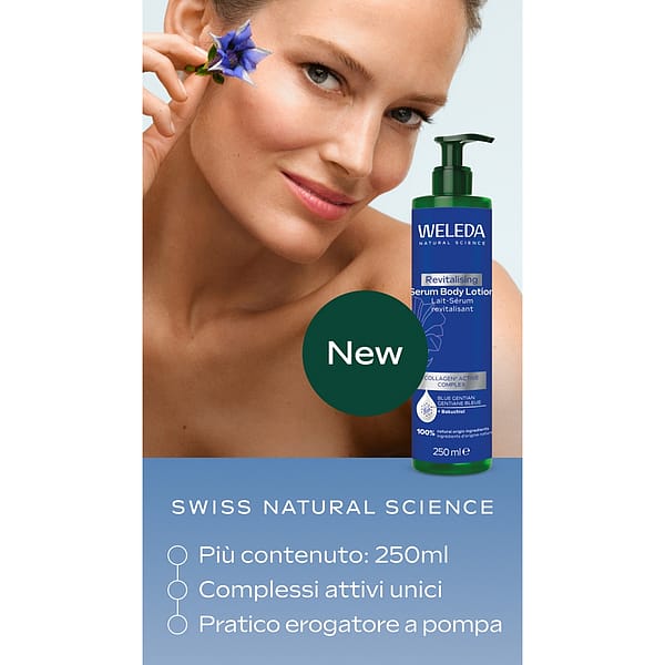 Latte Corpo Siero Rivitalizzante Genziana Blu