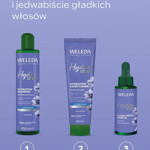 Hydra Shine Nawilżający szampon do włosów