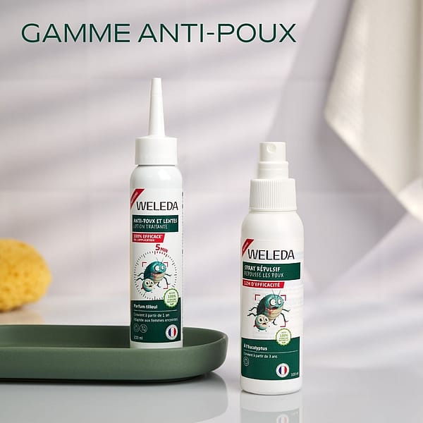 Lotion traitante anti-poux et lentes