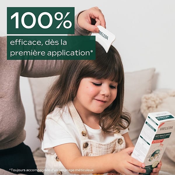 Lotion traitante anti-poux et lentes