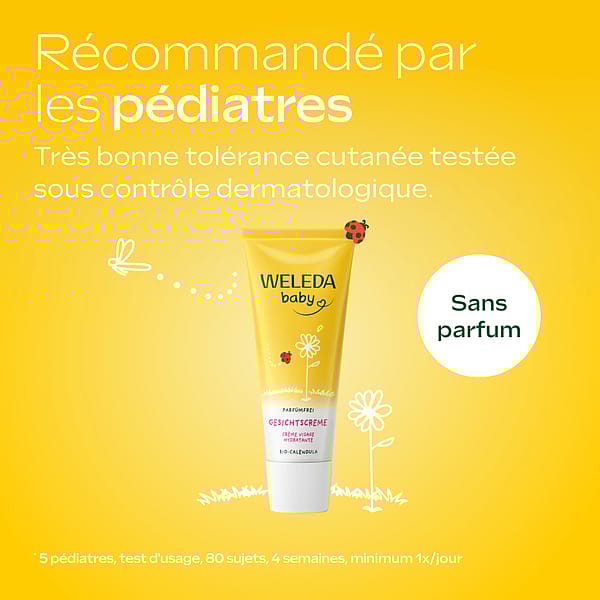 Calendula Crème Visage sans parfum