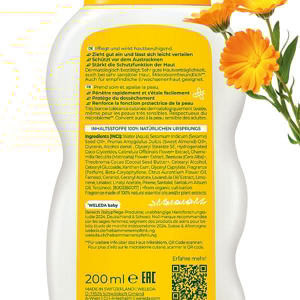 Leche Corporal de Caléndula