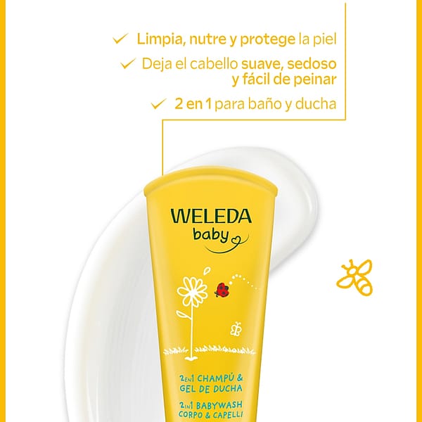 Champú y Gel de Ducha de Caléndula