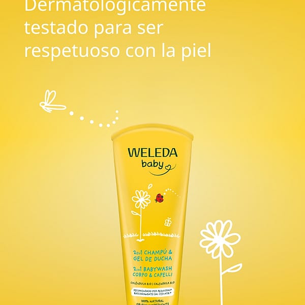 Champú y Gel de Ducha de Caléndula