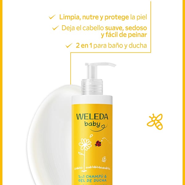 Champú & Gel de ducha Caléndula 400ml