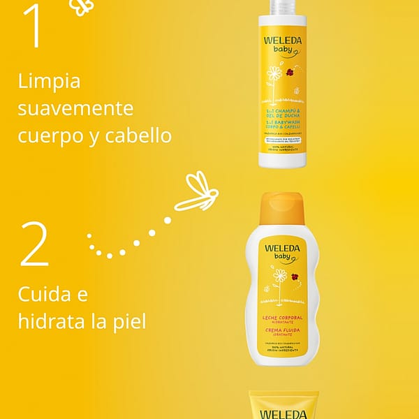 Champú & Gel de ducha Caléndula 400ml