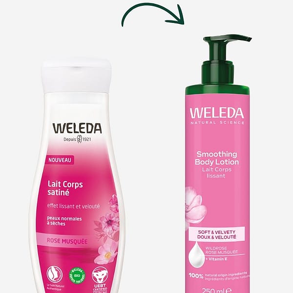 Lait Corps lissant Rose musquée