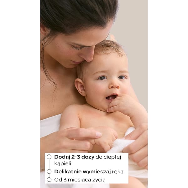 Rozgrzewający krem do kąpieli dla dzieci