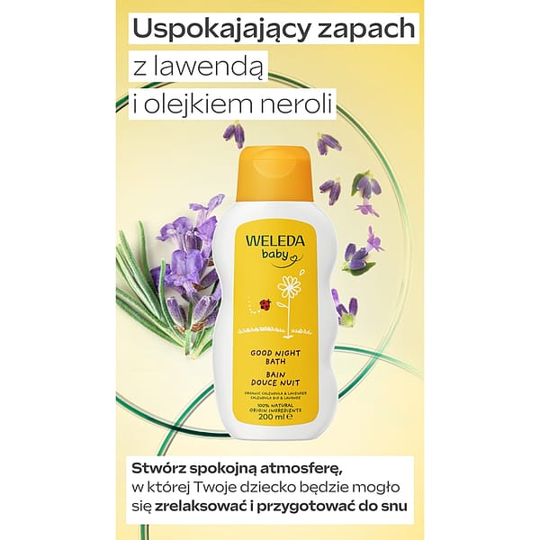 Relaksujący krem do kąpieli dla dzieci
