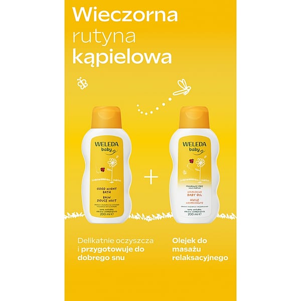 Relaksujący krem do kąpieli dla dzieci