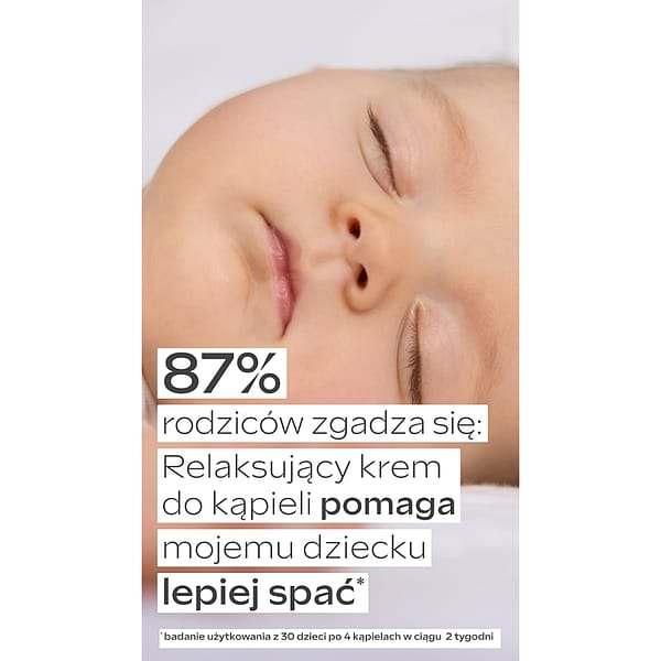 Relaksujący krem do kąpieli dla dzieci