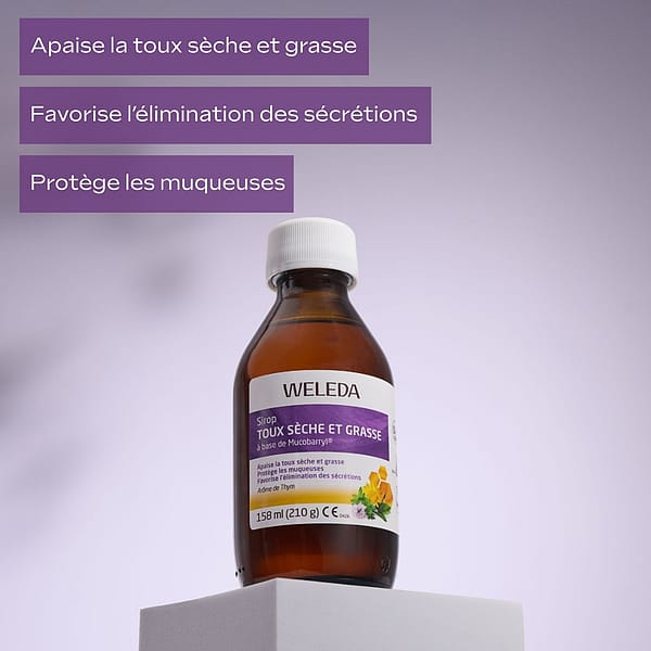 Sirop toux sèche et grasse à base de Mucobarryl®