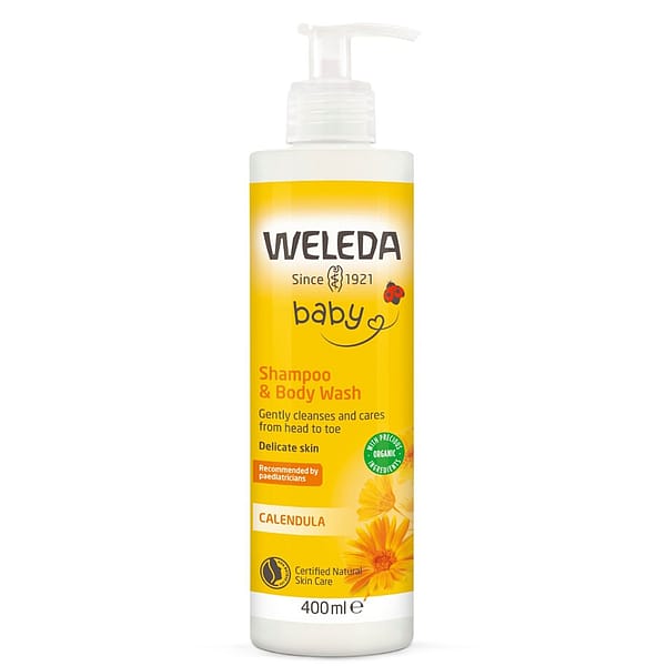 Calendula Shampoo & Body Wash, 400ml