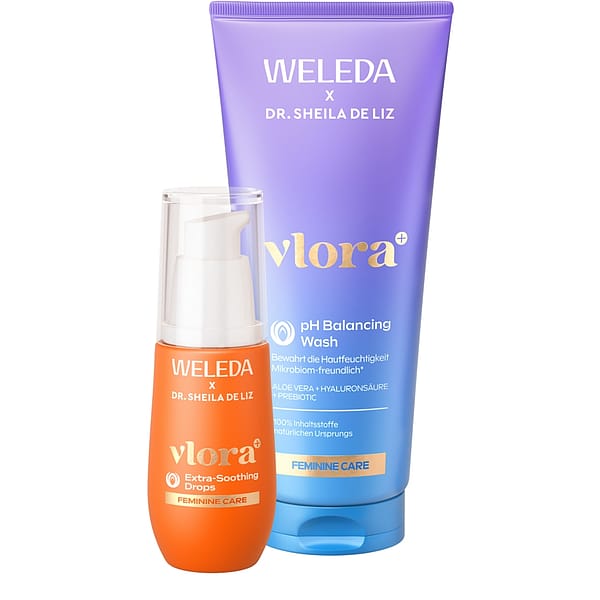 Intimpflege Set Vlora+ pH Balancing Wash & Extra Soothing Drops