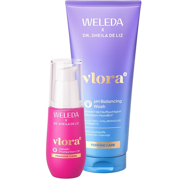 Intimpflege Set Vlora+ pH Balancing Wash & Vlora+ Velvet Protection Oil