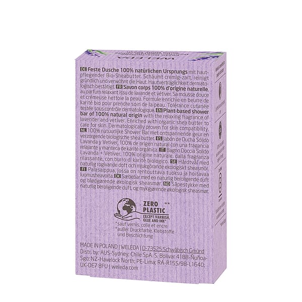 Feste Duschpflege Lavender+Vetiver