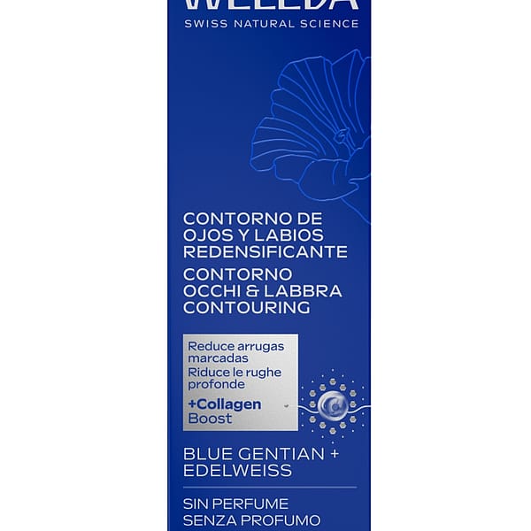 Contorno de Ojos y Labios Redensificante de Genciana Azul y Edelweiss
