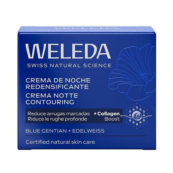 Crema de Noche Redensificante de Genciana Azul y Edelweiss