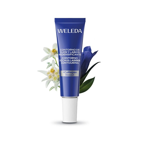 Contorno de Ojos y Labios Redensificante de Genciana Azul y Edelweiss