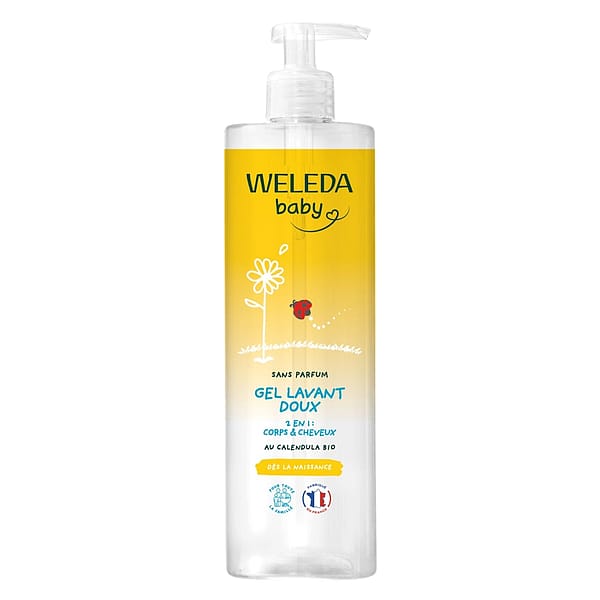 Gel lavant doux Calendula sans parfum