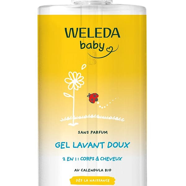 Gel lavant doux Calendula sans parfum
