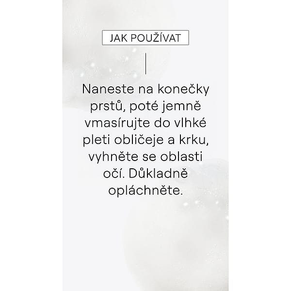 Jemná čisticí pěna