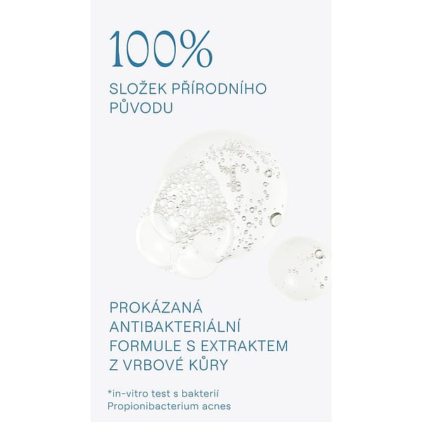 Čisticí gel proti nedokonalostem