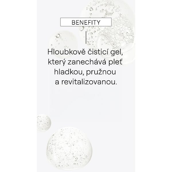 Hloubkově čisticí gel