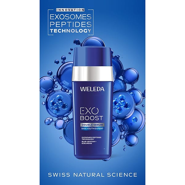 Exo Boost Double Serum Modrý Hořec a protěž alpská