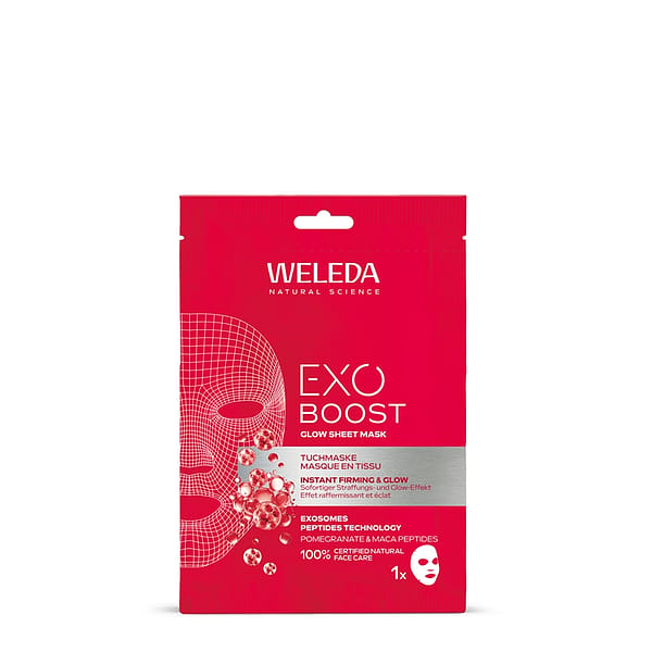 Exo Boost Zpevňující maska Granátové jablko a Maca-peptidy