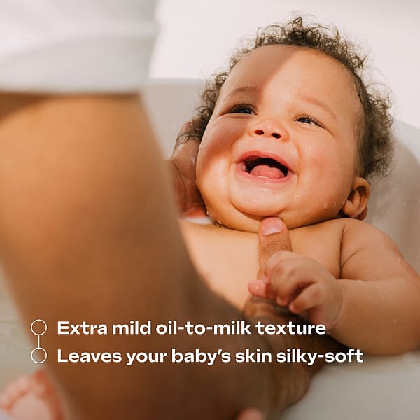 Calendula Good Night Bath oil-to-milk formula.