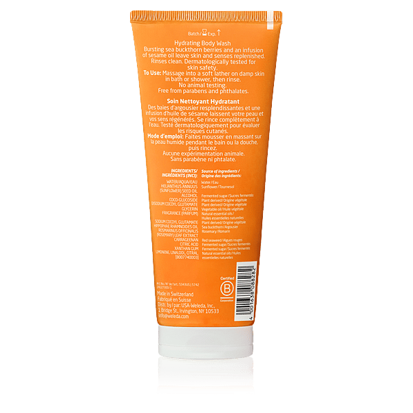 Hydrating Body Wash - Sea Buckthorn