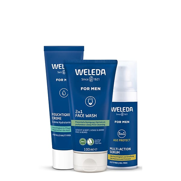 Routine visage pour hommes
