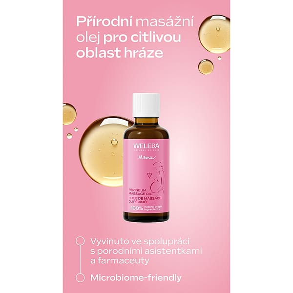 Olej na masáž hráze