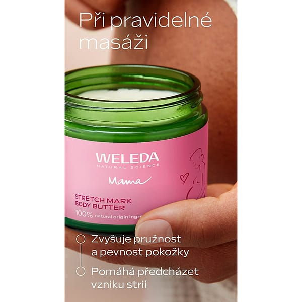 Tělové máslo proti striím
