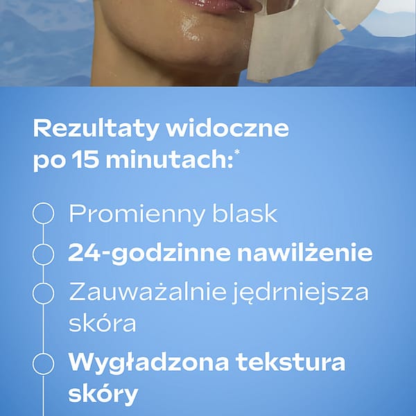 Exo Boost kolagenowa maseczka w płachcie z goryczką letnią i szarotką alpejską