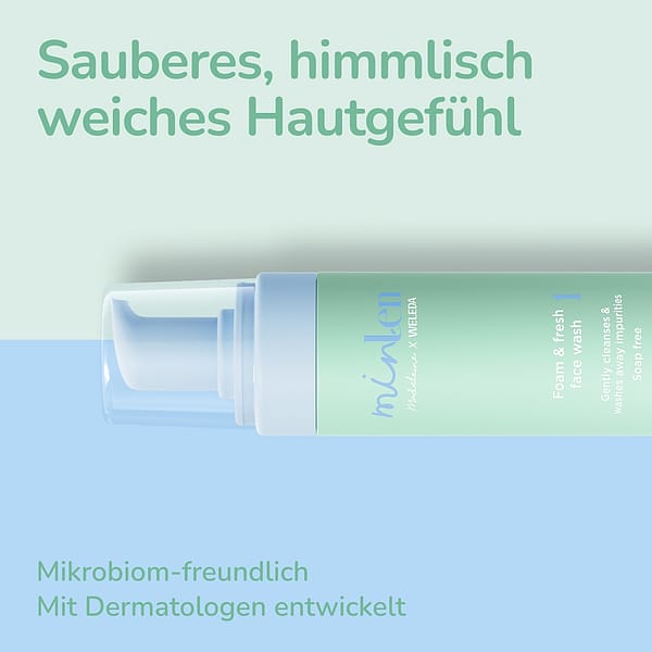 minLen Foam & Fresh Face Wash