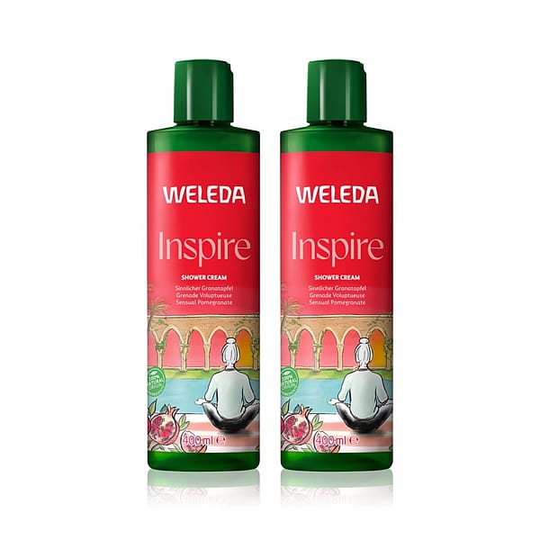 INSPIRE sprchový krém – výhodné balení 2× 400 ml