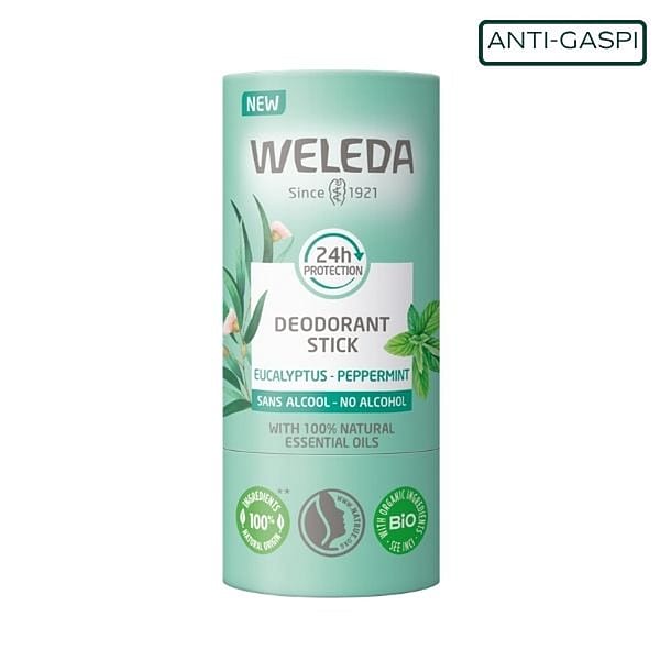 Déodorant solide 24H Eucalyptus Menthe poivrée