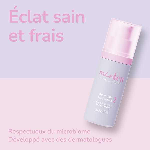 minLen Glow Right Face Serum