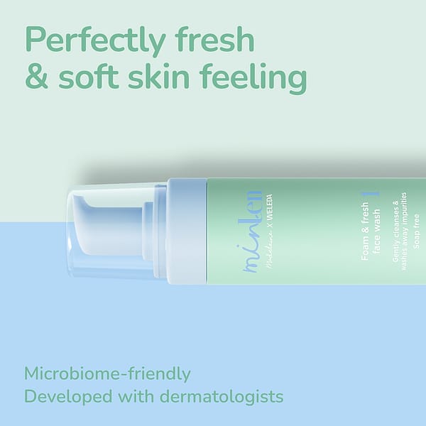 minLen Foam & Fresh Face Wash av Madeleine x Weleda